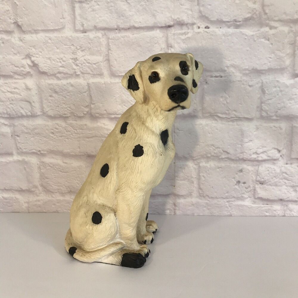 Large Vintage Dalmatian Dog Statue Figurine 040 Universal Statuary 1988 12.5"
